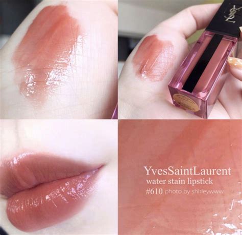 ysl glossy stain 220|YSL lip stain 610.